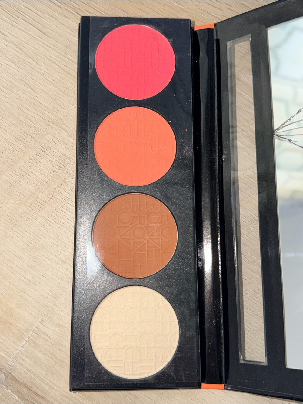 L.A. Girl Four-Shade Women’s Cheek & Face Palette — Pink, Coral, Brown, Cream